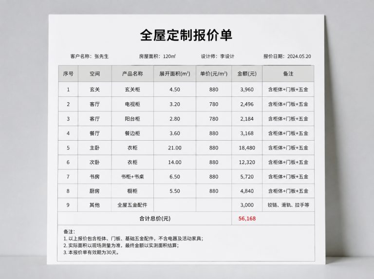 多层实木轻高定门墙柜系统